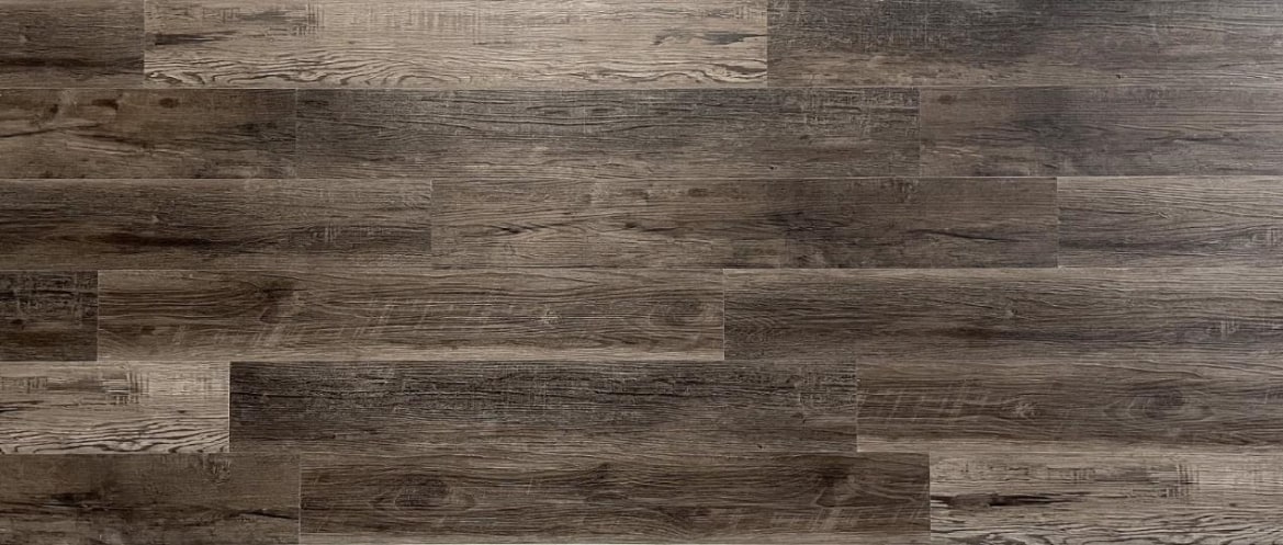 Midnight Walnut dark espresso wood-look waterproof SPC plank flooring